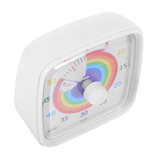 ibasenice Visueller Timer mit Nachtlicht Digitaler Countdown Timer für Zeitmanagement Kompakt Lesbar für Schule Zuhause und Lernphasen Kindgerechte Buntes Display von ibasenice