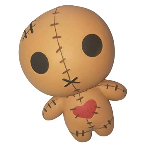 ibasenice Voodoo-Puppenspielzeug Halloween Halloween Toys Entspannungsspielzeug Squeeze- Langlebiges Squeeze gruselige Puppe kleine Spukpuppe dekorative Puppe von ibasenice