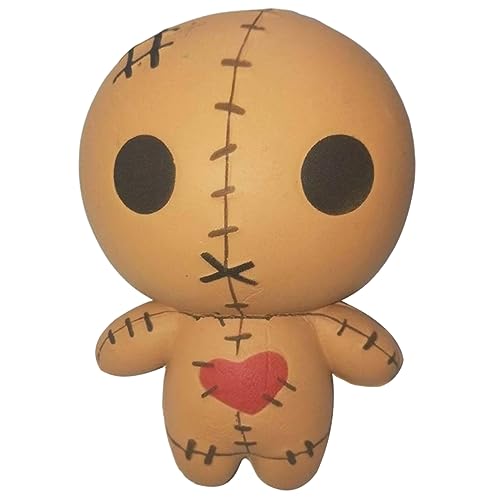 ibasenice Voodoo - Puppenspielzeug Halloween Halloween Toys hu ̈ hner stressabbau PU Addams - Puppe gruselige Puppen Halloween - Stress Puppe von ibasenice