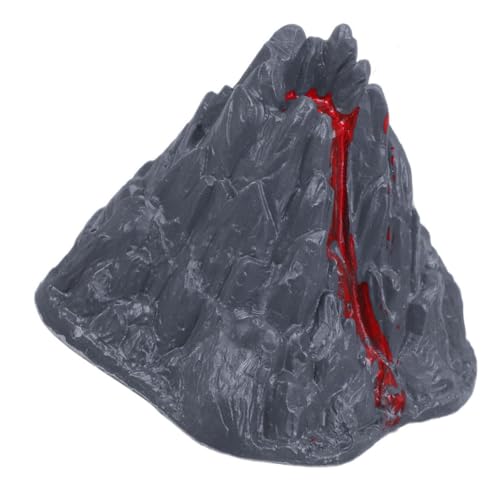 ibasenice Vulkan-Dekoration Mini-Landschaft Vulkan-Spielzeug Modellstatuen Für Büro Und Bonsai-Landschaft von ibasenice
