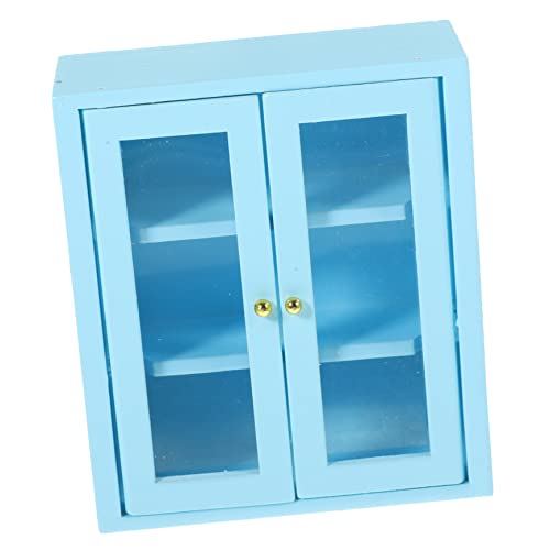 ibasenice Wandschrank Mini winzig vorratsschrank schließblech spielwaren draußen Decoration räuchschrank kleiderspind bastelzeug stylingo Puppenmöbel Puppenstubenmöbel Holz Blue ibasenice Wandschrank Mini winzig vorratsschrank schließblech spielwaren draußen Decoration räuchschrank kleiderspind bastelzeug stylingo Puppenmöbel Puppenstubenmöbel Holz Blue von ibasenice