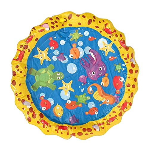 ibasenice Wassermatte wasserspiel Matte Wasserspielmatte Aufblasbare Sprinklermatte kinderspielzeug Wassersprinkler-Pad Wasserspray-Spielzeugmatte Colorful ibasenice Wassermatte wasserspiel Matte Wasserspielmatte Aufblasbare Sprinklermatte kinderspielzeug Wassersprinkler-Pad Wasserspray-Spielzeugmatte Colorful von ibasenice