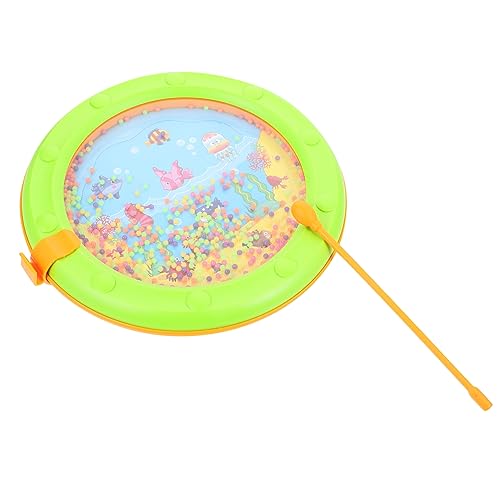 ibasenice Wave Bead Drum Wellentrommel Musikinstrument für Sicher Glatte Oberfläche Interaktives Pädagogisches Kompakt und Tragbar für Jungen und Mädchen von ibasenice