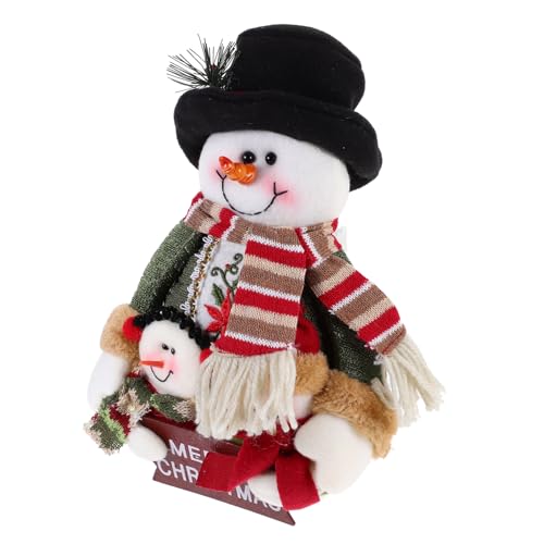 ibasenice Weihnachts Figuren weihnachtsfigur Christmas Decorations weihnachtgeschenk weihnachtsbasteln Hochzeit Tuch klein drinnen deko Weihnachts-Accessoire Weihnachtsgeschenkoption Stoff von ibasenice