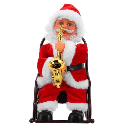 ibasenice Weihnachtsmann Elektrische Weihnachtsmann Puppe Weihnachtsspielzeug Weihnachtsparty Lustiges Elektrisches Neuartiges Elektrisches ibasenice Weihnachtsmann Elektrische Weihnachtsmann Puppe Weihnachtsspielzeug Weihnachtsparty Lustiges Elektrisches Neuartiges Elektrisches von ibasenice