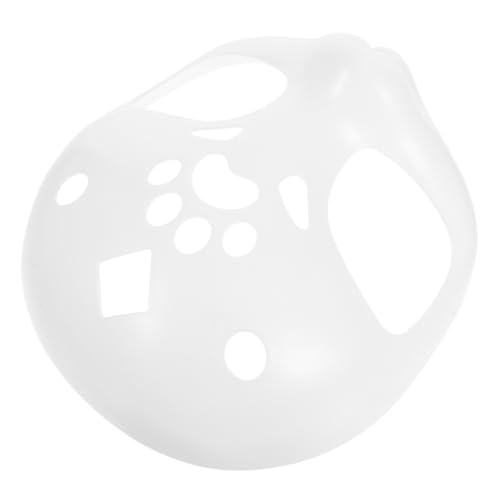 ibasenice Weißes Fursuit Masken-basis DIY Blank Tierkostüm Kopf Kunststoff Unbemalt für Cosplay Halloween Karneval Maskerade Party von ibasenice