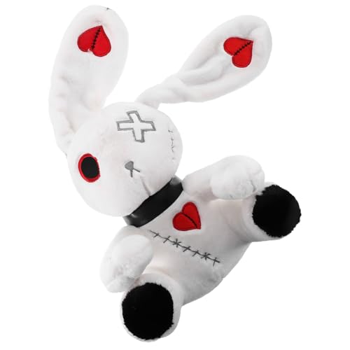 ibasenice Weißes Halloween Plüschtier Kaninchen Plüschtier Pp Baumwolle Brown Bunny Stuffed Bunny von ibasenice