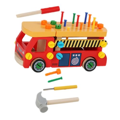 ibasenice Werkzeugkasten Set aus Holz Pädagogisches Konstruktionsspielzeug für Jungen und Mädchen Fördert Feinmotorik Hand Augen Koordination und Kreatives Rollenspiel Altersgerecht Ab ibasenice Werkzeugkasten Set aus Holz Pädagogisches Konstruktionsspielzeug für Jungen und Mädchen Fördert Feinmotorik Hand Augen Koordination und Kreatives Rollenspiel Altersgerecht Ab von ibasenice