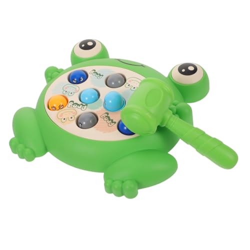 ibasenice Whack A Frog aus Kunststoff für Kleinkinder Interaktives Lernspiel zur Sensorischen Entwicklung und Koordination Pädagogisches Puzzlespiel für Eltern-Junge Mädchen-tischaktivität von ibasenice
