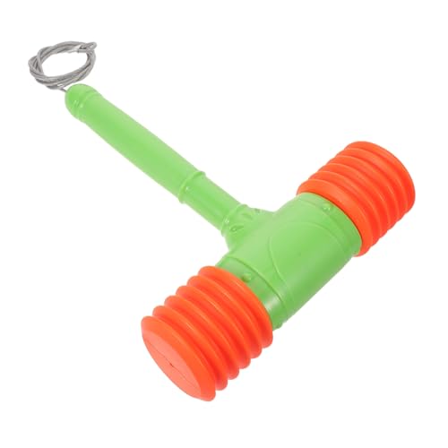ibasenice Whacking Mallet Leichter Kunststoffhammer für Maus Whack Spiele Ergonomisch Gestaltet mit Präzisem Schlag Tragbar für Kleinkinder und Familienunterhaltung Orange von ibasenice