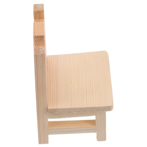 ibasenice Winziger Puppenhaushocker Miniaturmöbel Ideal Für Puppenhaus Schlafzimmer Und Gartendekoration Miniatur Holzstuhl Zum Basteln Und Als Heimdekoration ibasenice Winziger Puppenhaushocker Miniaturmöbel Ideal Für Puppenhaus Schlafzimmer Und Gartendekoration Miniatur Holzstuhl Zum Basteln Und Als Heimdekoration von ibasenice