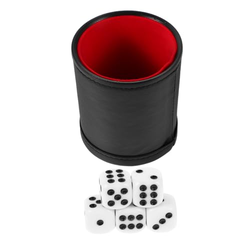 ibasenice Würfelbecher spielwürfel Party Spiele Würfelspiele Würfel Zubehör Unterhaltungswürfel Würfelschale zum Rollen Spielzubehör Mini-Würfel Würfel Brettspiele Würfel Fall Plastik Black ibasenice Würfelbecher spielwürfel Party Spiele Würfelspiele Würfel Zubehör Unterhaltungswürfel Würfelschale zum Rollen Spielzubehör Mini-Würfel Würfel Brettspiele Würfel Fall Plastik Black von ibasenice