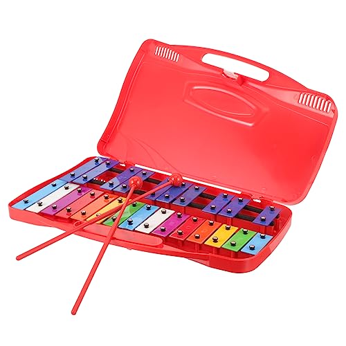 ibasenice Xylophon Töne Glockenspiel Pädagogisches Schlaginstrument für Kleinkinder zur Musikalischen und Entwicklung von Hörvermögen und Feinmotorik ibasenice Xylophon Töne Glockenspiel Pädagogisches Schlaginstrument für Kleinkinder zur Musikalischen und Entwicklung von Hörvermögen und Feinmotorik von ibasenice