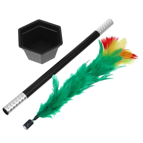 ibasenice Zauberstabblume Trick mit gebrochenem Seil Requisiten beschwören beschwörende Leistung lustig Zu shöne bescherung bescherun Trickblume Party-Requisiten Kunststoff Colorful von ibasenice