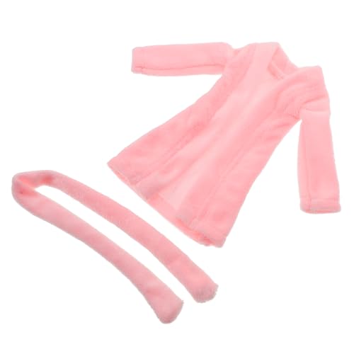 ibasenice Puppen-Pyjama-zubehör – Miniatur-Bademantel Für Puppen Weiches Und Atmungsaktives Bademantel-Outfit Für Mini-Puppen von ibasenice