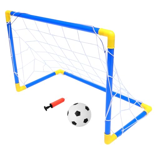 ibasenice Zusammenstellen des Fußballtors Fußball Fußballnetz Fußballtorspielzeug Für Jugendfußballtor Kindersportspielzeug Kinderfußball Blue PVC-kartenkopf ibasenice Zusammenstellen des Fußballtors Fußball Fußballnetz Fußballtorspielzeug Für Jugendfußballtor Kindersportspielzeug Kinderfußball Blue PVC-kartenkopf von ibasenice