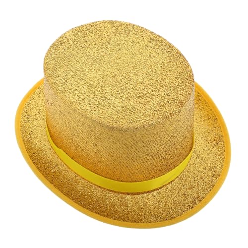 ibasenice Zylinderhut Gold Zaubererhüte Kostüm Kopfbedeckung Für Zauberer Mottopartys Halloween Weihnachtsgeburtstagsfeiern Cosplay Requisiten ibasenice Zylinderhut Gold Zaubererhüte Kostüm Kopfbedeckung Für Zauberer Mottopartys Halloween Weihnachtsgeburtstagsfeiern Cosplay Requisiten von ibasenice