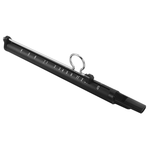ibasenice du kindertagsgeschenke kindertag Slide Whistle-Instrument Gleitflöte kinderspielzeug Pfeife gleiten musikalisches für Aluminiumlegierung Black von ibasenice