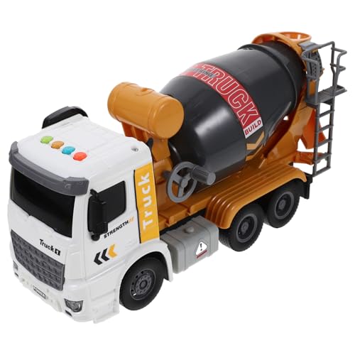 ibasenice für Baufahrzeuge interaktives kinderspielzeug mit Details für Kleinkinder Autospielzeug zurückschieben LKW-Modelle, Plastik Yellow ibasenice für Baufahrzeuge interaktives kinderspielzeug mit Details für Kleinkinder Autospielzeug zurückschieben LKW-Modelle, Plastik Yellow von ibasenice