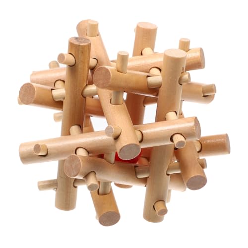 ibasenice für die geistige Entwicklung Intelligenzspiel Babyspielzeug Spieltablett entwicklung kindliche entwicklung Holzpuzzle mit Kugel im Inneren Denksportpuzzle aus Holz ibasenice für die geistige Entwicklung Intelligenzspiel Babyspielzeug Spieltablett entwicklung kindliche entwicklung Holzpuzzle mit Kugel im Inneren Denksportpuzzle aus Holz von ibasenice