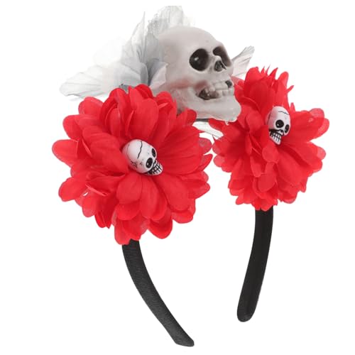ibasenice halloween haarreif halloween headband haarband halloween Stirnbänder Halloween-Horror-Kopfschmuck Maskerade Kostüm Party-Kopfschmuck Halloween-Kopfbedeckung für Erwachsene Plastik von ibasenice