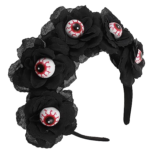 ibasenice halloween haarreif halloween headband halloween goodies halloween kopfhoerer halloween leuchtendes stirnband Halloween-Hüte Halloween-Haarreifen Haarpflegezubehör Plastik von ibasenice