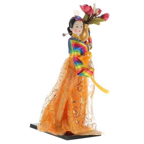 ibasenice handgefertigte Puppe Toys passenge Geschenkeidee Geschenkidee Figur Puppenzubehör koreanische traditionelle Hanbok-Puppe sammelbare koreanische Hanbok-Puppe Yellow ibasenice handgefertigte Puppe Toys passenge Geschenkeidee Geschenkidee Figur Puppenzubehör koreanische traditionelle Hanbok-Puppe sammelbare koreanische Hanbok-Puppe Yellow von ibasenice