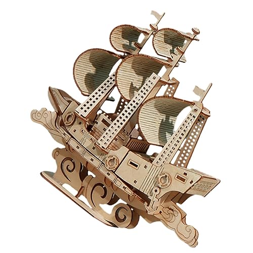 ibasenice hölzernes segelboot Boot Rätsel 3D-Schiffsmodell aus Holz Boot-Puzzle Handpuzzles für Erwachsene Puzzle- für DIY-Bootsmodell aus Holz Modell segelboot ibasenice hölzernes segelboot Boot Rätsel 3D-Schiffsmodell aus Holz Boot-Puzzle Handpuzzles für Erwachsene Puzzle- für DIY-Bootsmodell aus Holz Modell segelboot von ibasenice