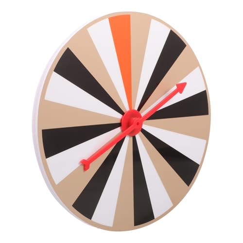 ibasenice interaktives kirmes Spiele Leichtgewichtiges Bar-Spiele Rotierendes Karneval zufälliges Gewinnspielrad Lenkrollen Spielrad Prop Drehrad für Preise PVC von ibasenice