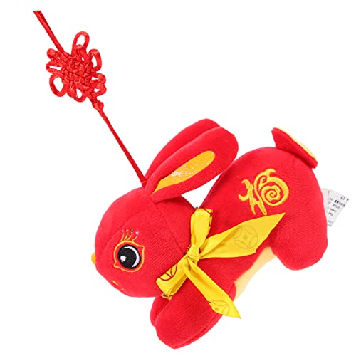 ibasenice kleine Hasenpuppe Hasen Kuscheltier Lustige Kaninchenfigur Kuscheliger Kaninchenanhänger Maskottchen Kaninchenpuppe Tierkreis-Kaninchen-Ornament Kaninchen- Polyester rot ibasenice kleine Hasenpuppe Hasen Kuscheltier Lustige Kaninchenfigur Kuscheliger Kaninchenanhänger Maskottchen Kaninchenpuppe Tierkreis-Kaninchen-Ornament Kaninchen- Polyester rot von ibasenice