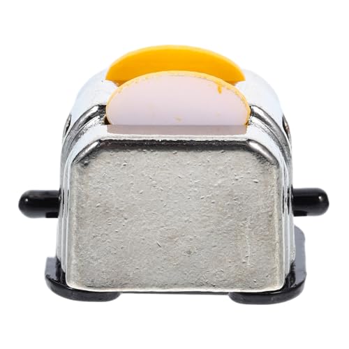 ibasenice kleine Haushaltsgeräte - Mini Brotbackautomat aus Zinklegierung Mini-Toaster Mini-Brotbackmaschine Legierungsverzierung Mini-Küchenutensilien ibasenice kleine Haushaltsgeräte - Mini Brotbackautomat aus Zinklegierung Mini-Toaster Mini-Brotbackmaschine Legierungsverzierung Mini-Küchenutensilien von ibasenice