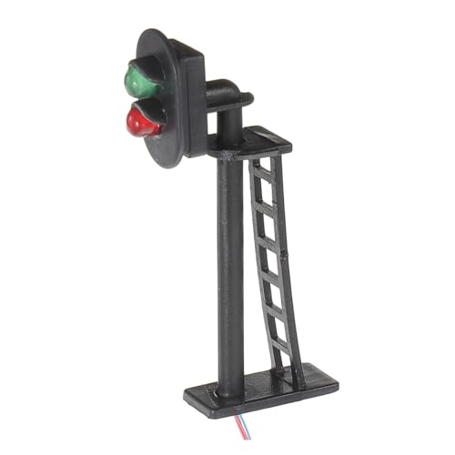 ibasenice modellbahn Lichter Home Decor wohnungseinrichtung Verkehrssignalmodell Sandtisch Verkehrssignal Spannung Ampellampen pädagogisches Ampel Mini-Ampelspielzeug Abs von ibasenice