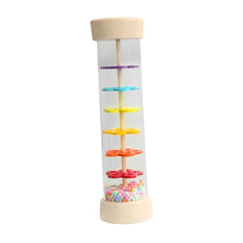 ibasenice Hölzernes Musik-Regen-Sound-Instrument Für Jungen Und Mädchen Regenstab Baby Regenmacher Shaker von ibasenice