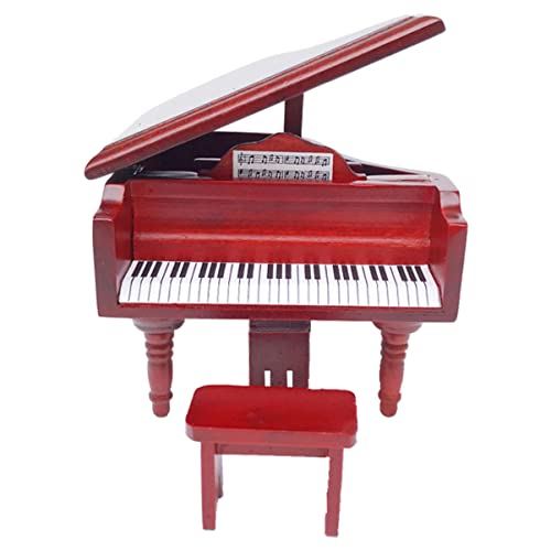 ibasenice Miniatur-Klavier-Ornament Landschaftsgestaltung Klavier- Für Mini-musikzimmer von ibasenice