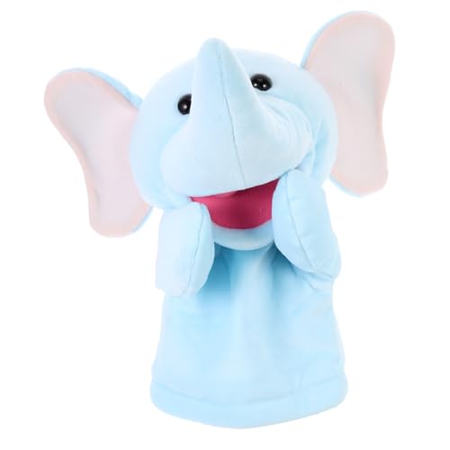 ibasenice üsch Handpuppe Elefant Für Beweglicher Mund Ideales Für Interaktive Geschichten Und Puppenspiele Tier Handpuppe Aus Weichem Material von ibasenice