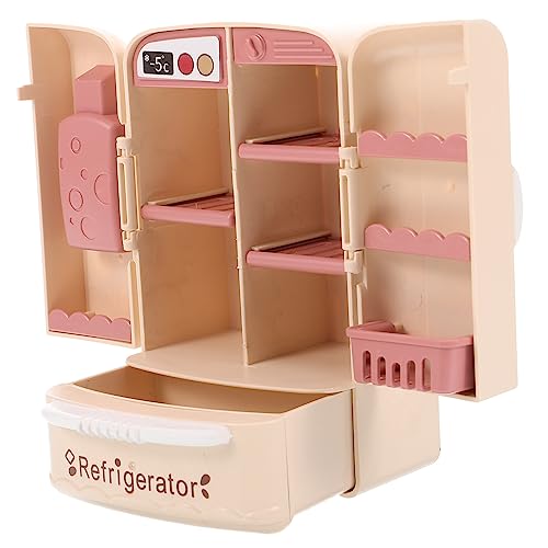 ibasenice zweitüriger kühlschrank kühlschrank für puppenstubenmöbel Kühlschrank puppenhauszubehör Miniaturmöbel und Accessoires Puppenmöbel Abs Beige ibasenice zweitüriger kühlschrank kühlschrank für puppenstubenmöbel Kühlschrank puppenhauszubehör Miniaturmöbel und Accessoires Puppenmöbel Abs Beige von ibasenice