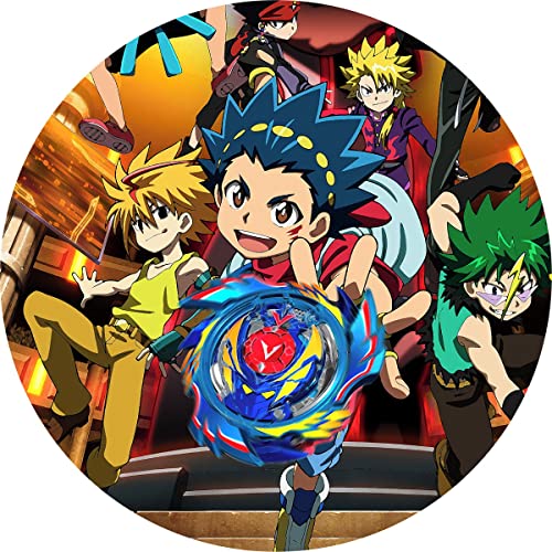 Fondant Tortenaufleger Tortenbild Geburtstag kompatibel mit BEYBLADE K1 von ich