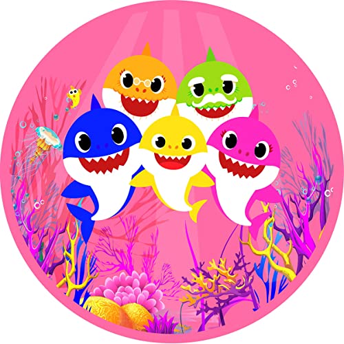 Fondant Tortenaufleger Tortenbild Geburtstag kompatibel mit Baby Shark K3 Fondant Tortenaufleger Tortenbild Geburtstag kompatibel mit Baby Shark K3 von ich