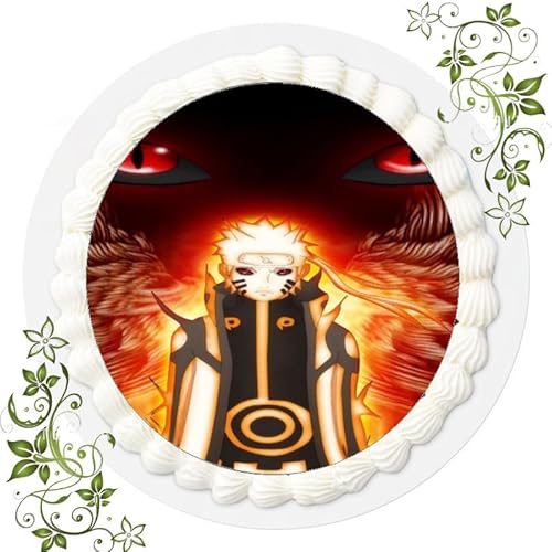 Fondant Tortenbild, Zuckerbild Essbares Foto für Torten, Tortenaufleger Ø 20cm - Naruto Nr. 5 Fondant Tortenbild, Zuckerbild Essbares Foto für Torten, Tortenaufleger Ø 20cm - Naruto Nr. 5 von ich