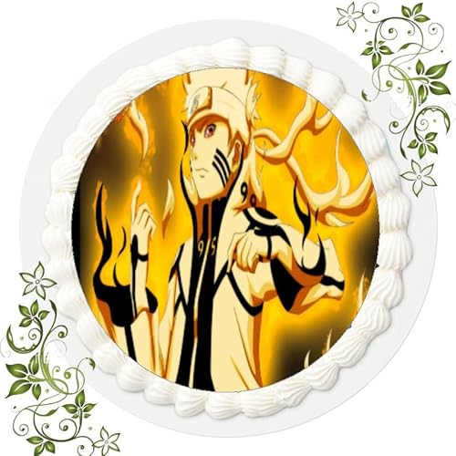 Fondant Tortenbild, Zuckerbild Essbares Foto für Torten, Tortenaufleger Ø 20cm - Naruto Nr. 9 Fondant Tortenbild, Zuckerbild Essbares Foto für Torten, Tortenaufleger Ø 20cm - Naruto Nr. 9 von ich