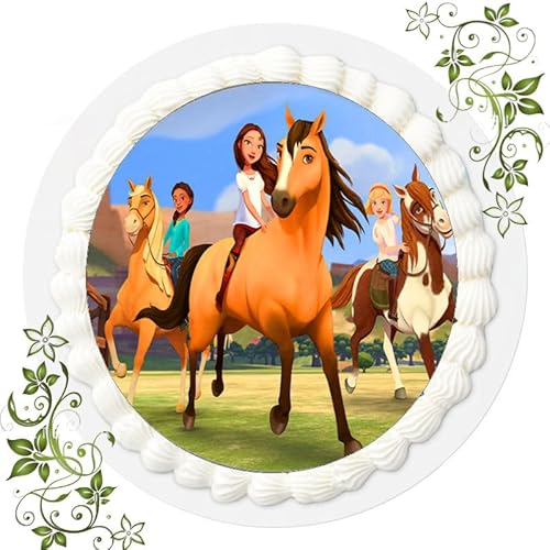 ich Fondant Tortenbild, Zuckerbild Essbares Foto für Torten, Tortenaufleger Ø 20cm - Spirit Wild und Frei Nr.6 ich Fondant Tortenbild, Zuckerbild Essbares Foto für Torten, Tortenaufleger Ø 20cm - Spirit Wild und Frei Nr.6 von ich
