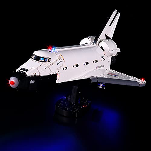 LED Beleuchtungsset für Lego 10283 NASA Space Shuttle Discovery, Beleuchtung Licht Kompatibel mit Lego 10283 (Lego-Modell Nicht Enthalten) von icuanuty