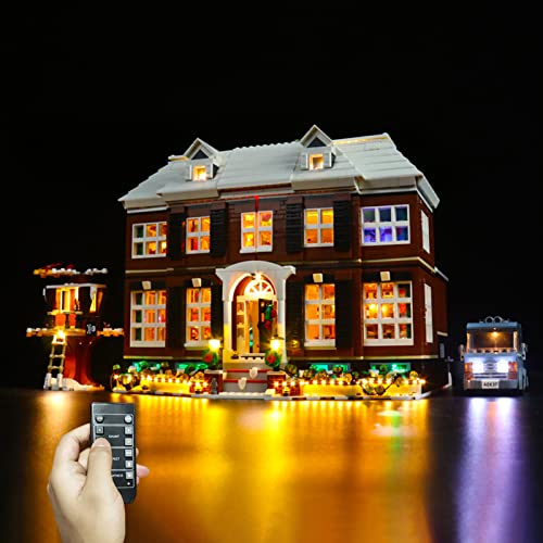LED Beleuchtungsset für Lego 21330 Home Alone, Beleuchtung Licht Kompatibel mit Lego 21330 (Lego-Modell Nicht Enthalten) von icuanuty
