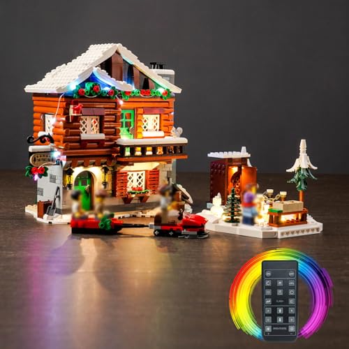 icuanuty LED-Beleuchtungsset für Lego Almhütte 10325, LED-Lichtset kompatibel mit Lego 10325 (Modell Nicht im Lieferumfang enthalten) von icuanuty