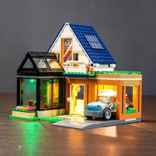 icuanuty LED-Beleuchtungsset für Lego Creator 3in1 Gemütliches Haus 31139, LED-Lichtset kompatibel mit Lego 31139 (Modell Nicht im Lieferumfang enthalten) von icuanuty