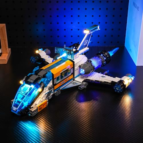 icuanuty LED-Beleuchtungsset für Lego DREAMZzz Mr. Oz Weltraumbus 71460, LED-Lichtset kompatibel mit Lego 71460 (Modell Nicht im Lieferumfang enthalten) von icuanuty