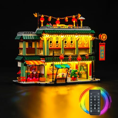 icuanuty LED-Beleuchtungsset für Lego Familienfeier 80113, LED-Lichtset kompatibel mit Lego 80113 (Modell Nicht im Lieferumfang enthalten) von icuanuty