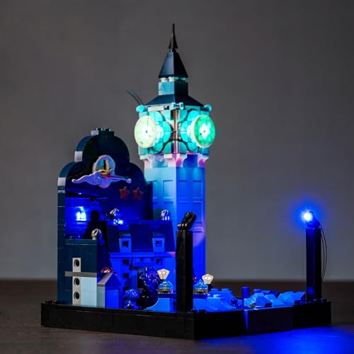 icuanuty LED-Beleuchtungsset für Lego Peter Pans & Wendys Flug über London 43232, LED-Lichtset kompatibel mit Lego 43232 (Modell Nicht im Lieferumfang enthalten) von icuanuty