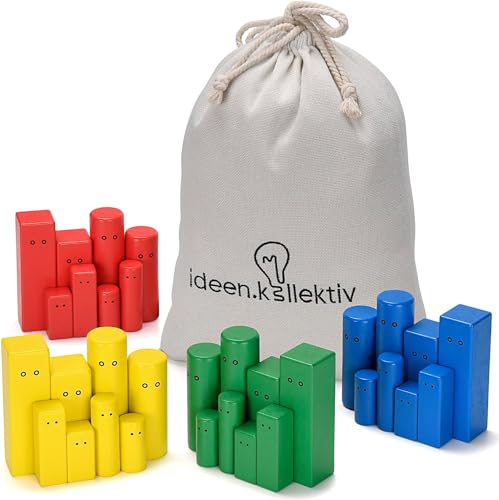 ideen.kollektiv - Bunte Pro Systembrett Figuren - Premium Figuren für die systemische Aufstellung, Coaching, Therapie und Beratung - Familienbrett Figuren - Solution Board Figures ideen.kollektiv - Bunte Pro Systembrett Figuren - Premium Figuren für die systemische Aufstellung, Coaching, Therapie und Beratung - Familienbrett Figuren - Solution Board Figures von ideen.kollektiv