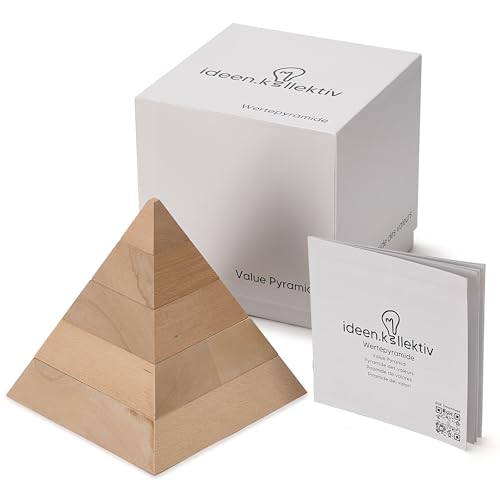 ideen.kollektiv Wertepyramide aus Vollholz – Bedürfnispyramide für Coaching, Therapie & Beratung – perfekt für Wertearbeit – visualisiert Bedürfnisse, Ziele und persönliche Entwicklung ideen.kollektiv Wertepyramide aus Vollholz – Bedürfnispyramide für Coaching, Therapie & Beratung – perfekt für Wertearbeit – visualisiert Bedürfnisse, Ziele und persönliche Entwicklung von ideen.kollektiv